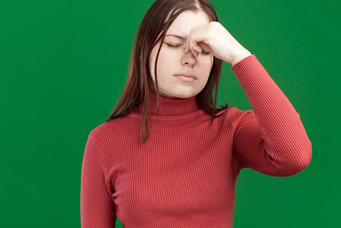 Tengo mocos y dolor de cabeza