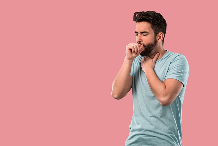 Tos seca con e dolor de garganta